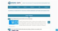 Desktop Screenshot of krono-safe.com