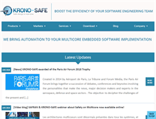 Tablet Screenshot of krono-safe.com
